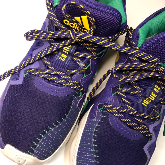 Adidas D.O.N. Issue #2 Pick and Roll, size 7.5 - Picture 10 of 12